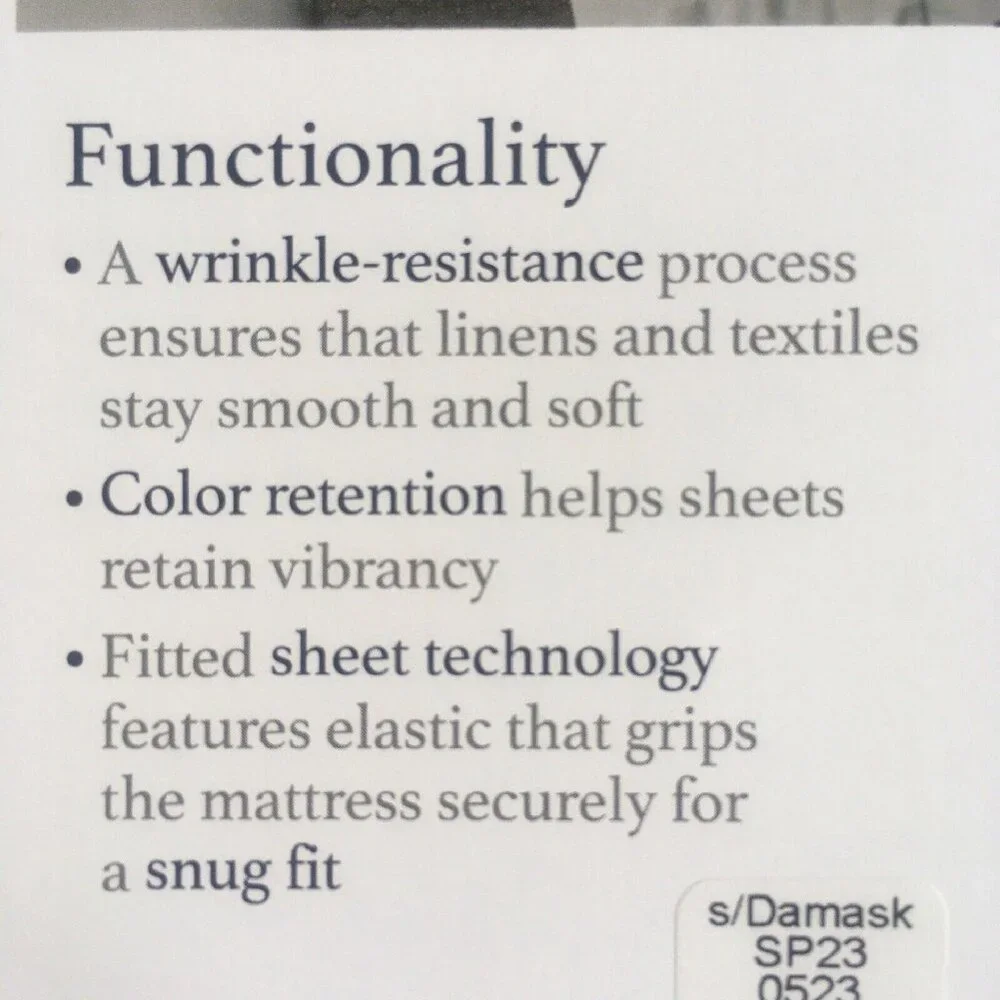 new Charter Club Damask Stripe 550 TC 100% Cotton QUEEN Sheet Set in POMEGRANATE